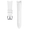 Samsung ET-SHR89LWEGEU Smart Wearable Accessories Band White Fluoroelastomer, Genuine leather