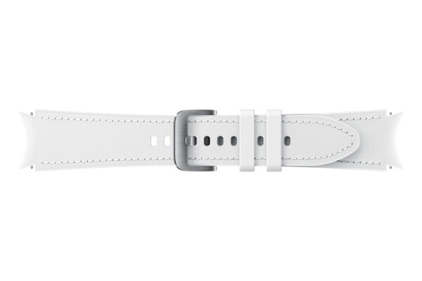 Samsung ET-SHR89LWEGEU Smart Wearable Accessories Band White Fluoroelastomer, Genuine leather