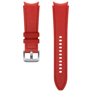 Samsung ET-SHR89L Band Red Fluoroelastomer, Genuine leather