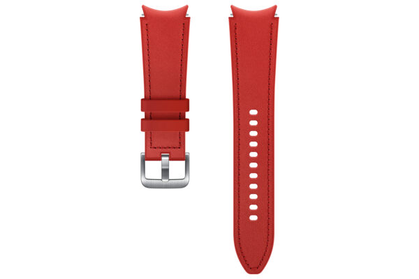 Samsung ET-SHR89L Band Red Fluoroelastomer, Genuine leather