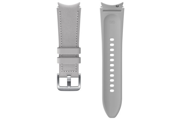 Samsung ET-SHR88S Band Silver Fluoroelastomer, Genuine leather