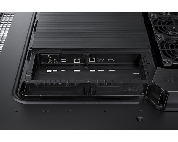 Samsung OH46B Digital signage flat panel 116.8 cm (46") VA 3500 cd/m² Full HD Black Built-in processor Tizen 5.0 24/7