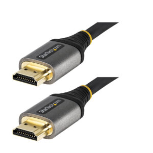 93706573_1041695375.jpg StarTech.com 16ft (5m) HDMI 2.1 Cable 8K - Certified Ultra High Speed HDMI Cable 48Gbps - 8K 60Hz/4K 120Hz HDR10+ eARC - Ultra HD 8K HDMI Cable - Monitor/TV/Display - Flexible TPE Jacket