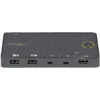 93871970_8656182340.jpg StarTech.com 2 Port Hybrid USB-A + HDMI & USB-C KVM Switch - Single 4K 60Hz HDMI 2.0 Monitor - Compact Desktop and/or Laptop HDMI KVM Switch - USB Bus Powered - Thunderbolt 3 Compatible