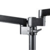 StarTech.com Desk Mount Dual Monitor Arm, Full Motion Monitor Mount for 2x VESA Displays up to 32" (17.6lb/8kg), Height Adjustable, Clamp/Grommet Mount, Mechanical Spring