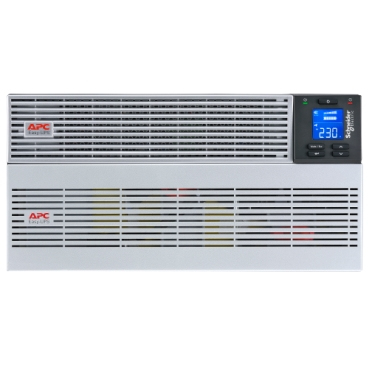 9460ef89c820b676efd6fc8b208779b2.jpg APC Easy UPS On-Line, 6kVA/6kW, Lithium-ion, Rack/Tower 5U, 230V, 1 Hard wire (1P+N+E) outlet, Intelligent Card Slot, Extended runtime, W/ rail kit