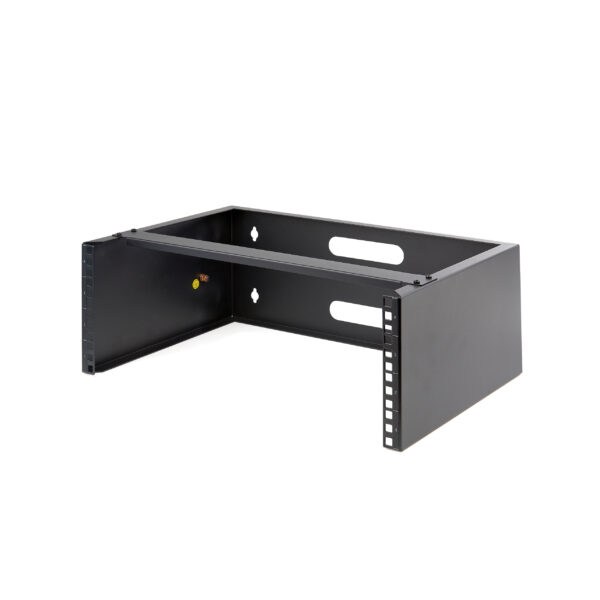 96b4f2fc0e2b595266b561c7d94b982b9229ea90.jpg StarTech.com 4U Wall Mount Network Rack - 14 Inch Deep (Low Profile) - 19" Patch Panel Bracket for Shallow Server and IT Equipment, Network Switches - 44lbs/20kg Weight Capacity, Black