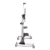 96cd8872354671f9cc74f0f2c76271a36df5a81b.jpg StarTech.com Rolling TV Cart/Stand On Wheels For 60-100inch Flat Screens Up To 220lb (100kg), Height Adjustment via Hand Crank, Mobile/Portable Trolley Mount