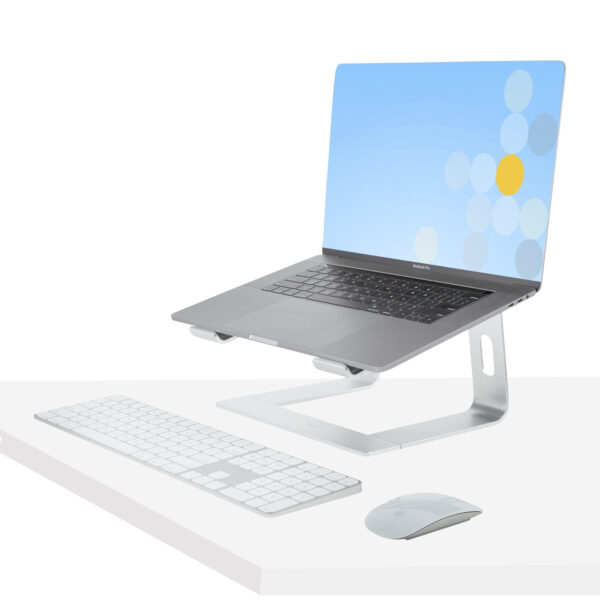 97229474_0965277094.jpg StarTech.com Laptop Stand for Desk, Supports 5kg/11lb, Aluminum, Silver, Ergonomic Laptop Riser, Portable Laptop Holder, Computer Stand for Macbook Air/Pro, Dell XPS, Lenovo
