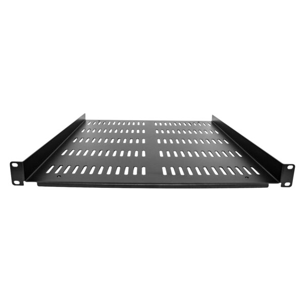 97229481_8940844440.jpg StarTech.com 1U Server Rack Shelf - Universal Vented Rack Mount Cantilever Tray for 19" Network Equipment Rack & Cabinet - Durable Design - Weight Capacity 55lb/25kg - 20" Deep Shelf, Black