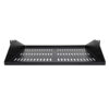 97229482_6576173686.jpg StarTech.com 2U Server Rack Shelf, Center Mounted Universal Vented Rackmount Cantilever Tray for 19" Network Equipment Rack, Heavy Duty Steel, 200lb Capacity, 14" Deep, Black