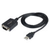 97407301_6857928323.jpg StarTech.com 3ft (1m) USB to Serial Cable with COM Port Retention, DB9 Male RS232 to USB Converter, USB to Serial Adapter for PLC/Printer/Scanner, Prolific Chipset, Windows/Mac