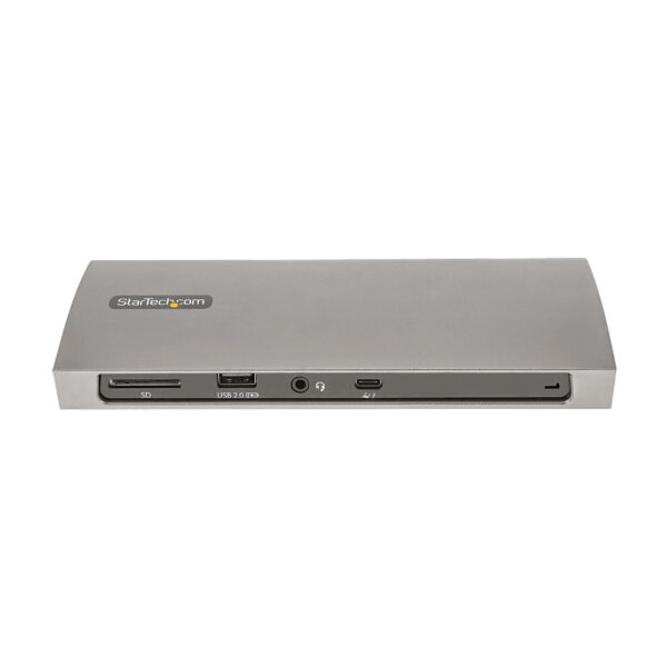 97864861_0699401203.jpg StarTech.com Thunderbolt 4 Dock, 96W Power Delivery, Single 8K/Dual Monitor 4K 60Hz, 3xTB4/USB4 ports, 4xUSB-A, SD, GbE, Thunderbolt 4 Docking Station for Windows or TB3 MacBook, 0.8m Cable