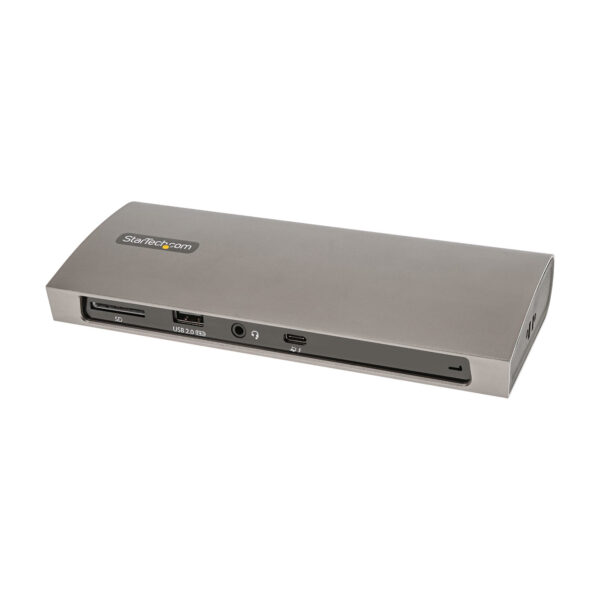 97864861_6643483147.jpg StarTech.com Thunderbolt 4 Dock, 96W Power Delivery, Single 8K/Dual Monitor 4K 60Hz, 3xTB4/USB4 ports, 4xUSB-A, SD, GbE, Thunderbolt 4 Docking Station for Windows or TB3 MacBook, 0.8m Cable
