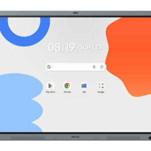 Samsung LH65WAFPLGC interactive whiteboard 165.1 cm (65") 3840 x 2160 pixels Touchscreen Black, Grey