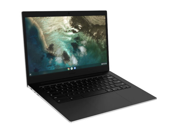 99157163_0739949837.jpg Samsung Chromebook Galaxy Go Intel® Celeron® N4500 35.6 cm (14") HD 4 GB LPDDR4x-SDRAM 32 GB eMMC Wi-Fi 6 (802.11ax) ChromeOS Belgian Silver
