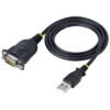 99158391_1764419739.jpg StarTech.com 3ft (1m) USB to Serial Cable, DB9 Male RS232 to USB Converter, Prolific IC, USB to Serial Adapter for PLC/Printer/Scanner/Switch, USB to COM Port Adapter, Windows/Mac