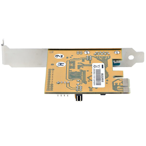 99548103_5248056523.jpg StarTech.com PCI Express Serial Card, PCIe to RS232 (DB9) Serial Interface Card, PC Serial Card w/ 16C1050 UART, Standard or Low Profile Brackets, COM Retention, Windows & Linux