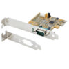 99548103_5579736569.jpg StarTech.com PCI Express Serial Card, PCIe to RS232 (DB9) Serial Interface Card, PC Serial Card w/ 16C1050 UART, Standard or Low Profile Brackets, COM Retention, Windows & Linux