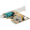 99548103_6678688593.jpg StarTech.com PCI Express Serial Card, PCIe to RS232 (DB9) Serial Interface Card, PC Serial Card w/ 16C1050 UART, Standard or Low Profile Brackets, COM Retention, Windows & Linux