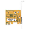 99548103_8382437969.jpg StarTech.com PCI Express Serial Card, PCIe to RS232 (DB9) Serial Interface Card, PC Serial Card w/ 16C1050 UART, Standard or Low Profile Brackets, COM Retention, Windows & Linux