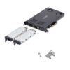 9be40b0541e9c1a086d7dba0ff099916fd53fc8e.jpg StarTech.com Dual-Bay M.2 NVMe SSD to PCIe x8 Removable Mobile Rack; Bifurcation Required; Tool-less Installation, PCIe Backplane w/Two Hot-Swap Drive Bays