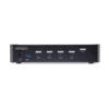 StarTech.com 4-Port DisplayPort KVM Switch, 8K 60Hz / 4K 144Hz, Single Display, DP 1.4, 2x USB 3.0 Ports, 4x USB 2.0 HID Ports, Push-Button & Hotkey Switching, TAA Compliant - OS Independent, Metal Housing