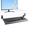 aa1d2b41788e14dc1fc57dbda211e1bb.jpg StarTech.com Under-Desk Keyboard Tray, Clamp-on Ergonomic Keyboard Holder, Up to 12kg (26.5lb), Sliding Keyboard and Mouse Drawer with C-Clamps, Height Adjustable Keyboard Tray (3.9/4.7/5.5 in)