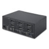 StarTech.com P2CDD143-KVM-SWITCH KVM switch Black