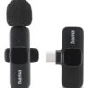 Hama Smart Wireless Black Lavalier/Lapel microphone