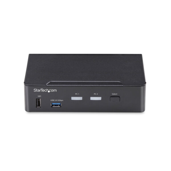b1324c54f1ea0f28453811d1183839e1cf53fdda.jpg StarTech.com 2-Port DisplayPort KVM Switch, 4K 60Hz, DP 1.2, EDID Management, 2-Port USB 3.0 Hub, 4x USB HID Ports, TAA Compliant