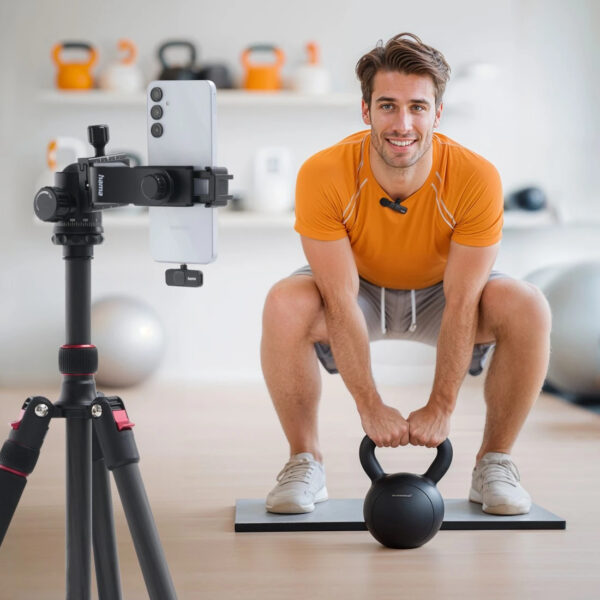 Hama Smart Wireless Black Lavalier/Lapel microphone