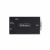 StarTech.com 1-Port Serial to Ethernet Adapter, IP Serial Device Server For Remote RS232 Devices, Wall/DIN Rail Mountable, Metal Housing, RJ45 LAN to DB9 Serial Converter