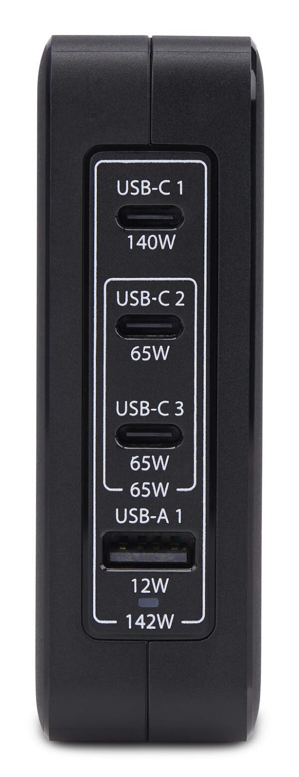 b61152f63f1c6fe39bfde0cf8ac59fae2a5a6d2e.jpg StarTech.com 140W USB-C Wall Charger, 3x USB-C/1x USB-A, PD 3.1 International GaN Power Adapter for MacBook/Dell XPS/Inspiron