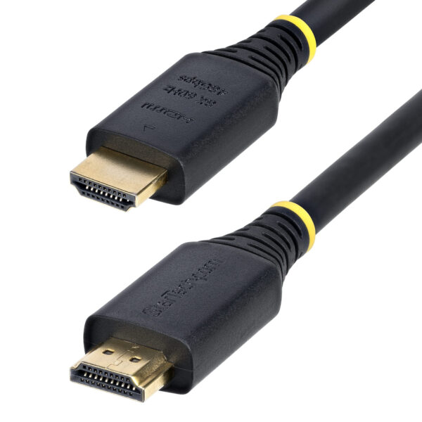 StarTech.com 5m (16ft) Certified Ultra High Speed HDMI Cable, 8K 60Hz/4K 120Hz, HDMI 2.1 Cable with HDR10+ / eARC, 48Gbps, 8K HDMI Cord for Monitor/TV/Display, Flexible TPE Jacket