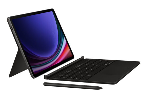 Samsung AI Book Cover Keyboard with Trackpad for Galaxy Tab S9, S9 FE