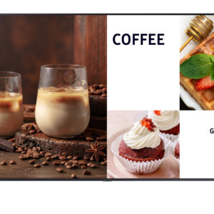 Samsung BE43C-H Digital signage flat panel 109.2 cm (43") LED Wi-Fi 4K Ultra HD Black Built-in processor Tizen 16/7