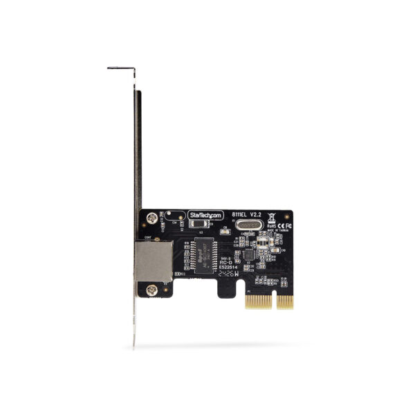c9d37c86266a6463c078ee7df0c7b933fc567870.jpg StarTech.com 1-Port Gigabit PCIe Network Adapter Card, 10/100/1000Mbps PCI Express LAN Card, NIC, Realtek RTL8111H, Works with Windows and Linux, TAA Compliant