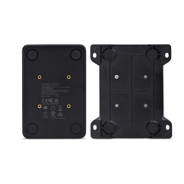 cbafdf3a338a4a18589c061ee762a404b2dc353e.jpg StarTech.com 4-Port Multi-Device USB-C Charger, 240W Total, Single Port 140W EPR, PD 3.1, Screw Locking Ports, Boardrooms, Bracket incl. for Surface Mounting