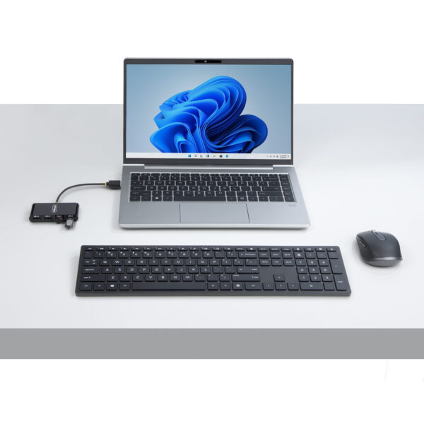 StarTech.com ST4200MINI2-USB-HUB interface hub USB 2.0 480 Mbit/s Black