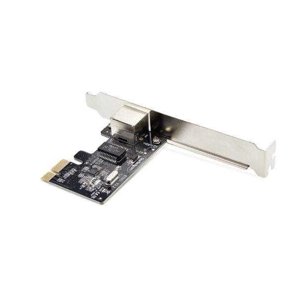 ce600664bdf240ab659cace5b4f6e76edad5d3bd.jpg StarTech.com 1-Port Gigabit PCIe Network Adapter Card, 10/100/1000Mbps PCI Express LAN Card, NIC, Realtek RTL8111H, Works with Windows and Linux, TAA Compliant