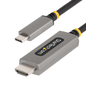 cf59c11b776722073c337fdafac7513f.jpg StarTech.com 6ft (2m) USB-C to HDMI Adapter Cable, 8K 60Hz, 4K 144Hz, HDR10, USB Type-C to HDMI 2.1 Video Converter Cable, USB-C DP Alt Mode/USB4/Thunderbolt 3/4 Compatible - USB-C Laptop to HDMI Monitor