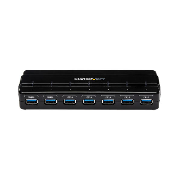 cfdc9409c586d18a16f595b8df903a16.jpg StarTech.com 7-Port USB 3.0 Hub - Desktop~7-Port USB 3.0 Hub (5Gbps) - Desktop