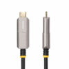 d30fc4ec7415a72462a5b788595f7934854a76d9.jpg StarTech.com 50ft (15.2m) USB-C to HDMI 2.0 Active Optical Cable (AOC), 4K 60Hz, CL3 Rated, Unidirectional USB Type-C to HDMI Adapter Cable