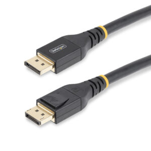 e177fdd98d8cdf456a60ef375cace60e.jpg StarTech.com 10m (33ft) Active DisplayPort 1.4 Cable, DP8K DisplayPort Cable w/HBR3, HDR10, MST, DSC 1.2, HDCP 2.2, 8K 60Hz, 4K 120Hz - DP 1.4 Cable M/M