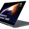Samsung Galaxy Book4 360 NP754QGK-KG2UK laptop Intel Core 5 120U Hybrid (2-in-1) 39.6 cm (15.6") Touchscreen Full HD 16 GB LPDDR5x-SDRAM 256 GB SSD Wi-Fi 6E (802.11ax) Windows 11 Pro Grey