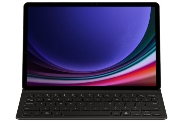 e34d8e4a497287cf9eb422f8c5c6c165636144b0.jpg Samsung AI Book Cover Keyboard Slim for Galaxy Tab S9, S9 FE