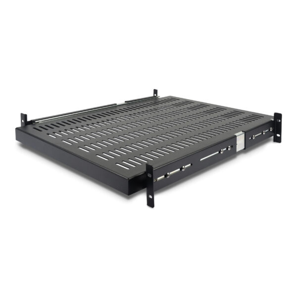 e7ac7b9f783a7708d47772cd19468f52b930ee26.jpg StarTech.com 2U Sliding Server Rack Mount Shelf - 20 to 30in Adjustable Mounting Depth - Vented - 50lb - Heavy Duty Universal 19” Rack Shelf for Equipment Rack - 24in Deep
