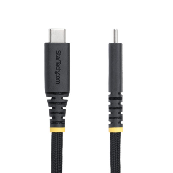 StarTech.com 10ft (3m) USB-C Charging Cable, Durable and Ultra-Flexible, 240W (5A) PD EPR, USB 2.0 Laptop Charger Cable, USB-IF Certified, Rugged USB-C Charging Cord