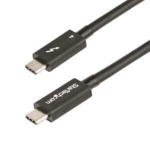ee81bdd561983d5848669869da1d1313.jpg StarTech.com 1.6ft Thunderbolt 4 Cable - 40Gbps - 100W PD - 4K/8K Video - Intel-Certified Thunderbolt Cable - Compatible w/USB 4/Thunderbolt 3/USB 3.2/USB Type-C/DisplayPort